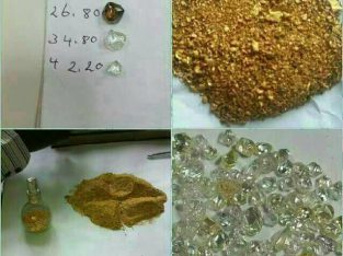 sellers of Gold Powder, Gold bars, and diamonds
